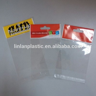 Factory hot sale clear opp poly plastic gift bag