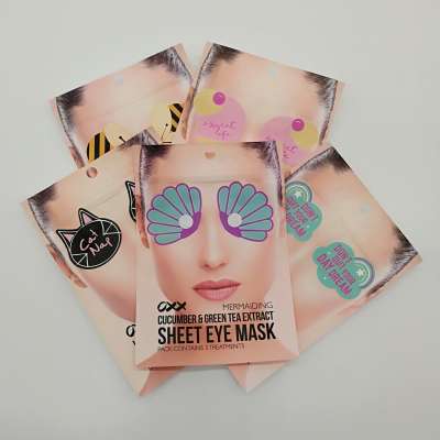 Wholesale Custom heat sealed plastic bag face mask