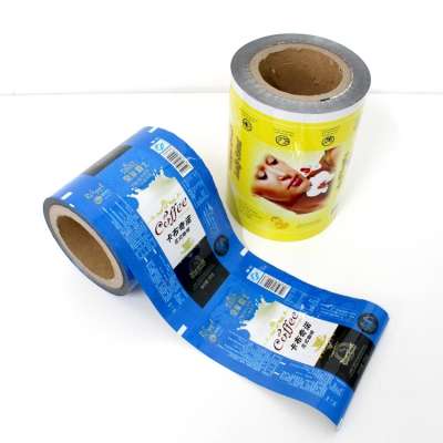 Automatic Packaging bag Custom printed Thermal Lamination Glossy Matte Plastic Film Roll Chocolate Package roll film