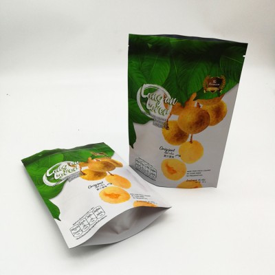 Factory Custom stand up plastic bag for food packaging