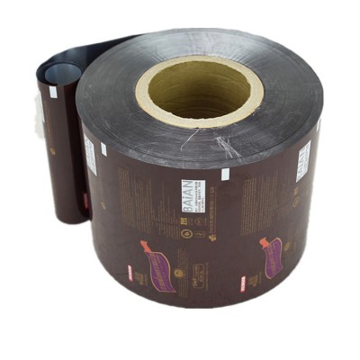 printed lamination aluminum foil wrapping plastic roll for food powder packaging